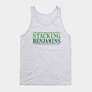 The Stacking Benjamins Logo Tank Top